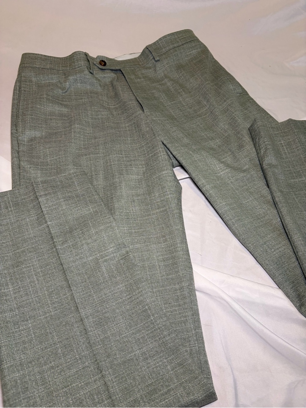 Ralph Lauren Slim Fit Light Sage Green Dress Pants Size 34x32